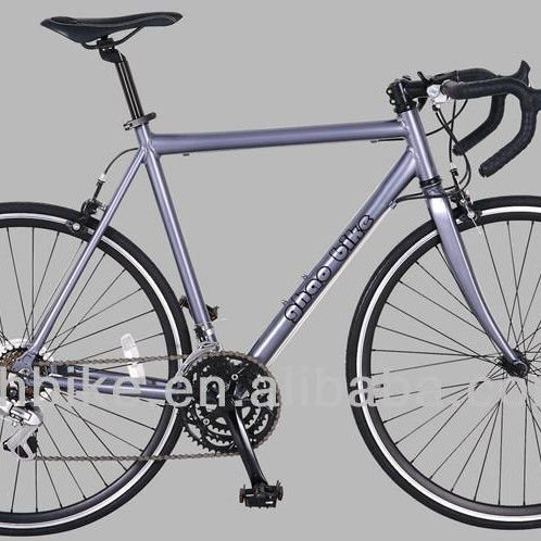 18 velocità bici da corsa 700C Road Bike uomo con mozzo di alluminio e NO forchetta sospensione