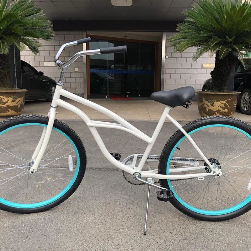 Campione 45pcs 24&quot; Long Frame Beach Cruiser Bike con cerchiera in lega e materiale di forcella in acciaio