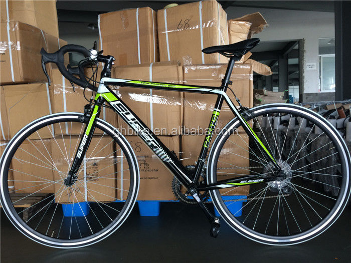 Ordina ora Super Road Bike Bicicletta senza design pieghevole e telaio in alluminio 6061