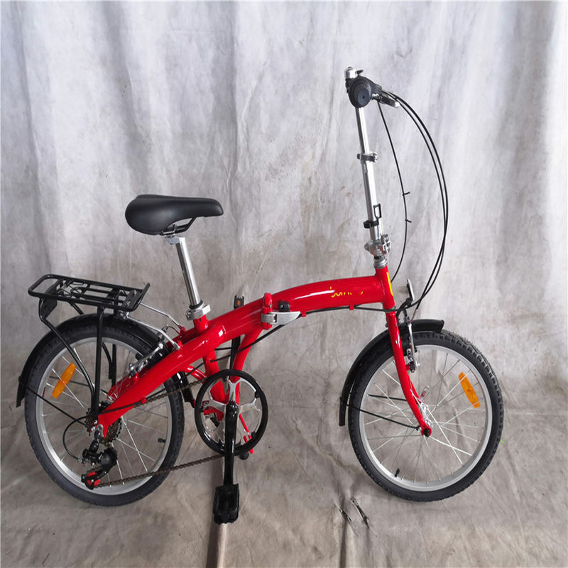 20 pollici Unisex Hybrid Folding Bike con 7 marce e Aluminum V Brake Alloy Hub Quando