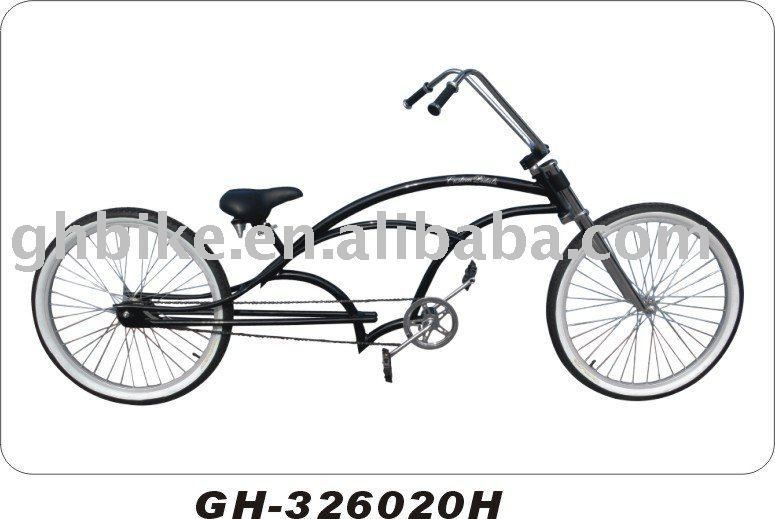Uomini 26' Low Rider Bici Beach Cruiser Bici Passed CE per da Steel Fork