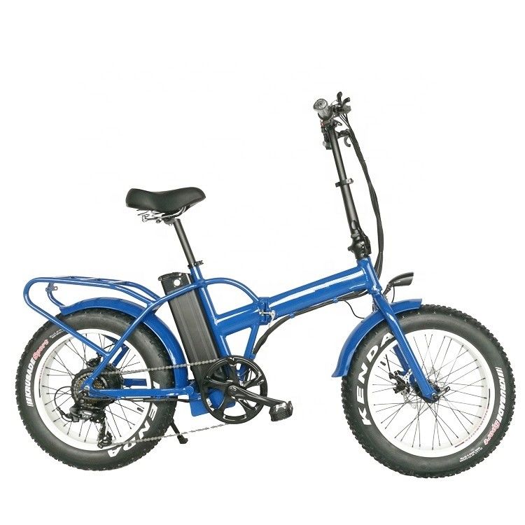 20&quot; Electric Folding Bike con Motore Rear Hub 48V 500W Motore 14AH Batteria al litio e 40KM/H velocità massima