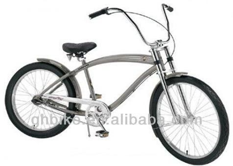 Chopper Fork Beach Cruiser Bike 26' con cerchiera in lega di alluminio e certificato CE ISO9001