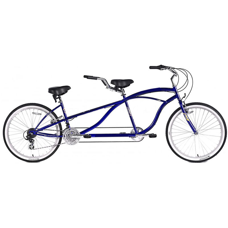 Migliora la tua esperienza di ciclismo con la nostra bicicletta a 6 velocità a tandem da 26&quot; per due persone