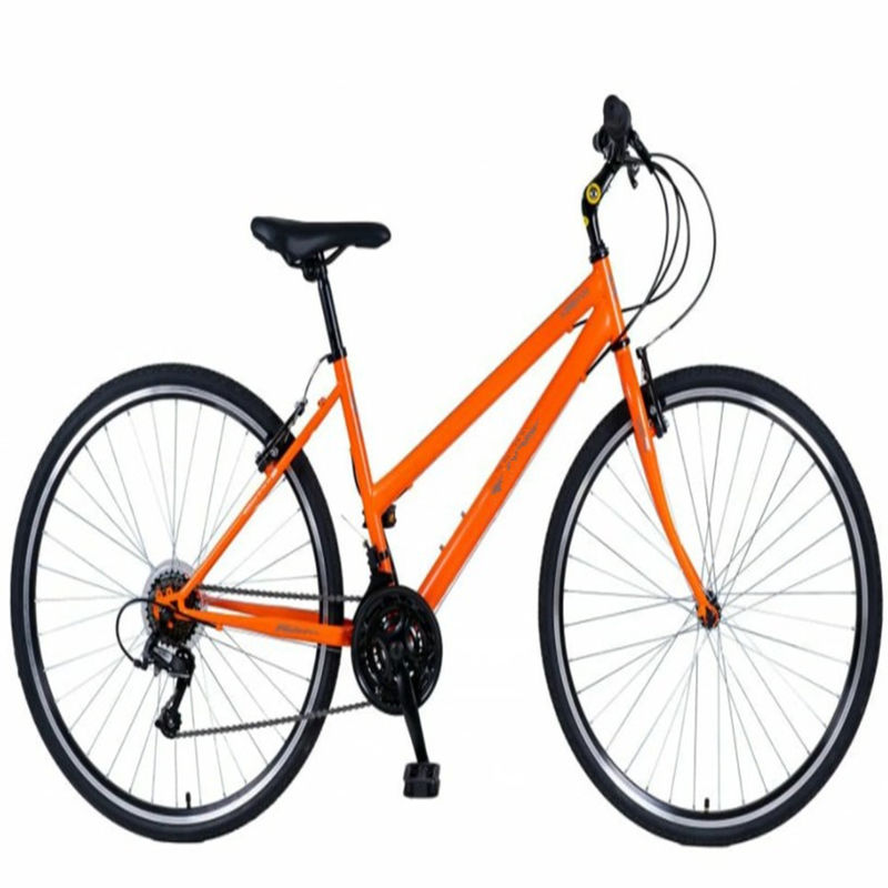 21 Speed Step Through Women Cycle Urban Lady City Hybrid Bike con doppio freno V