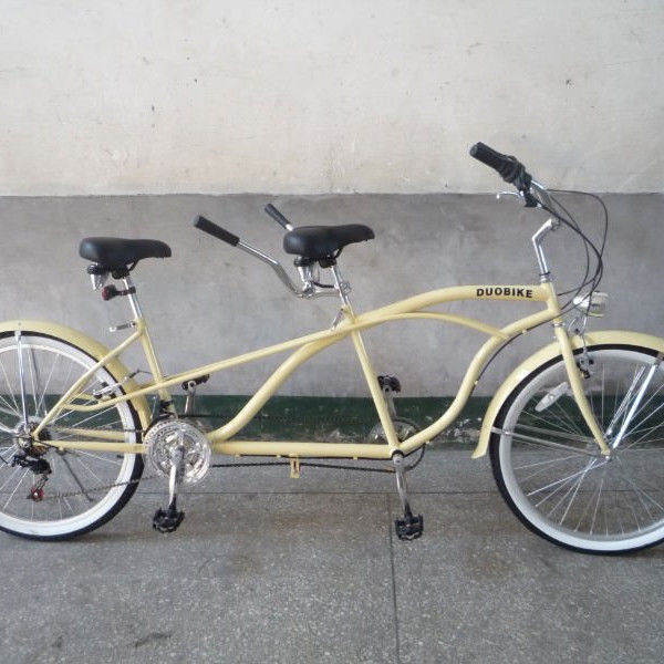 Alloy Stem 21-Speed Double Seat Tandem Bike con materiale a forcella in acciaio 2019 Best Seller