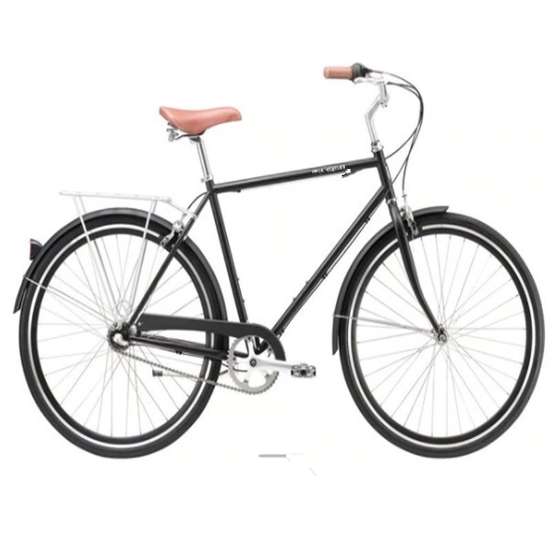 700C Lasco Crank Set Multi 3 velocità Comfort City Cruiser Rental Bikes per il fitness maschile