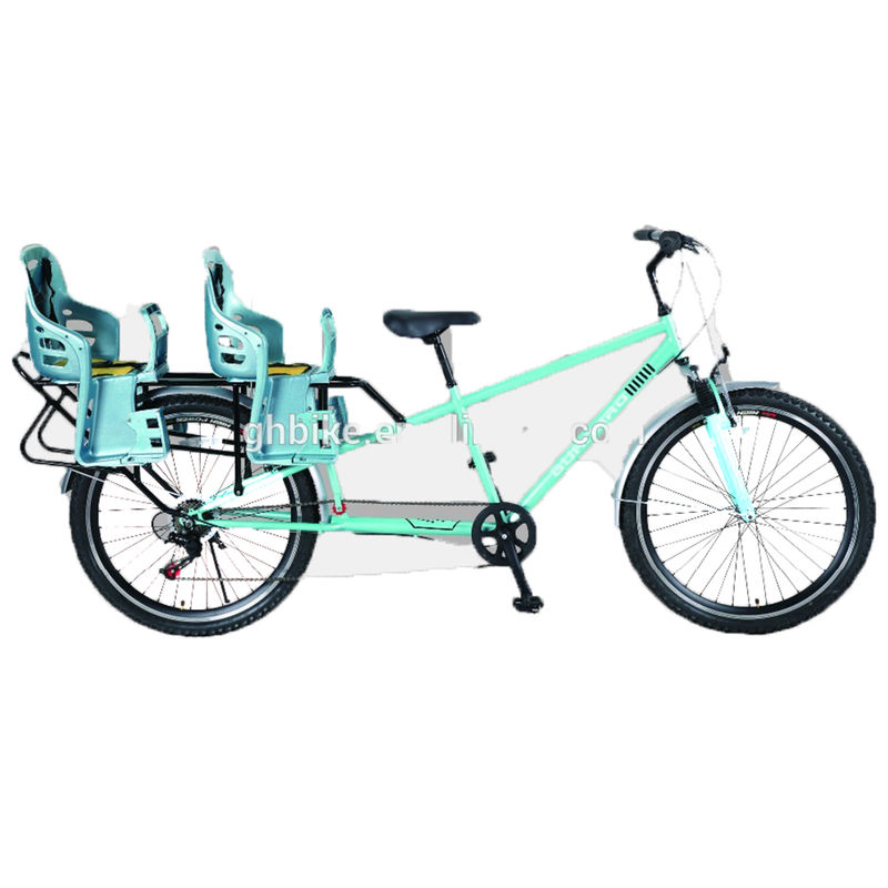21 velocità ingranaggi Tandem bicicletta per due corridori Design pieghevole NO ruote di addestramento