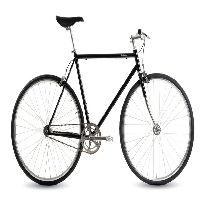 4130 Chromoly Single Speed Retro Mens Step Through City Cruiser Bike con dimensioni delle ruote 700C