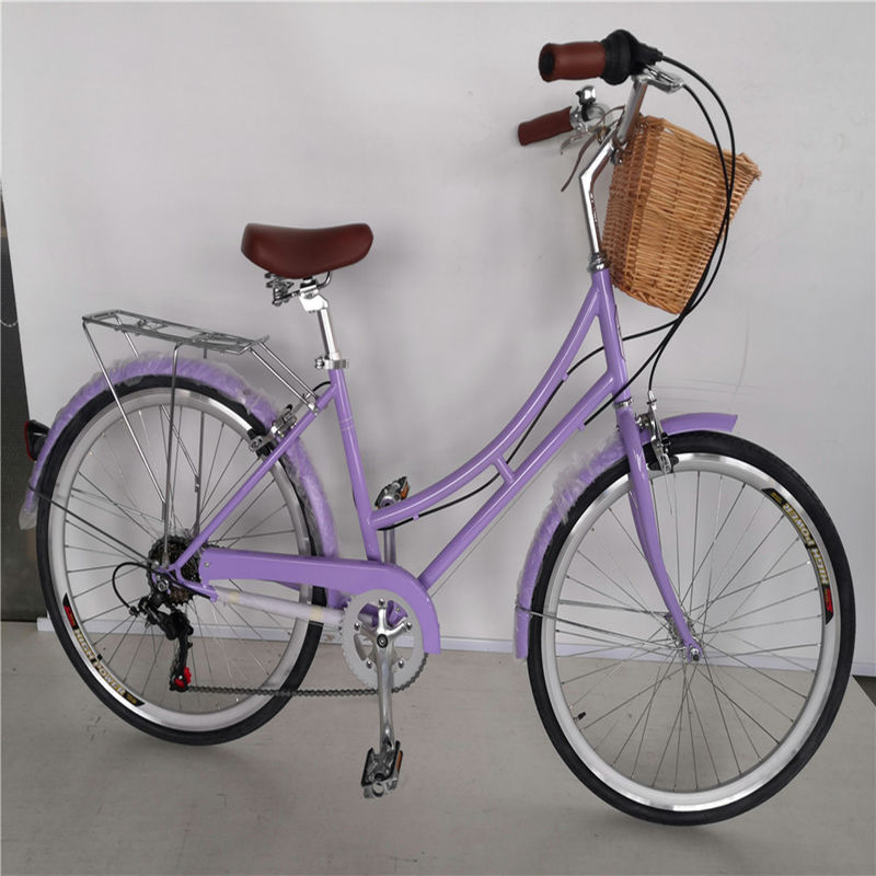 KMC 7 Gear Classic Lady Bike 28 Lady Vintage Bike 26 Retro Bike femminile con cesto