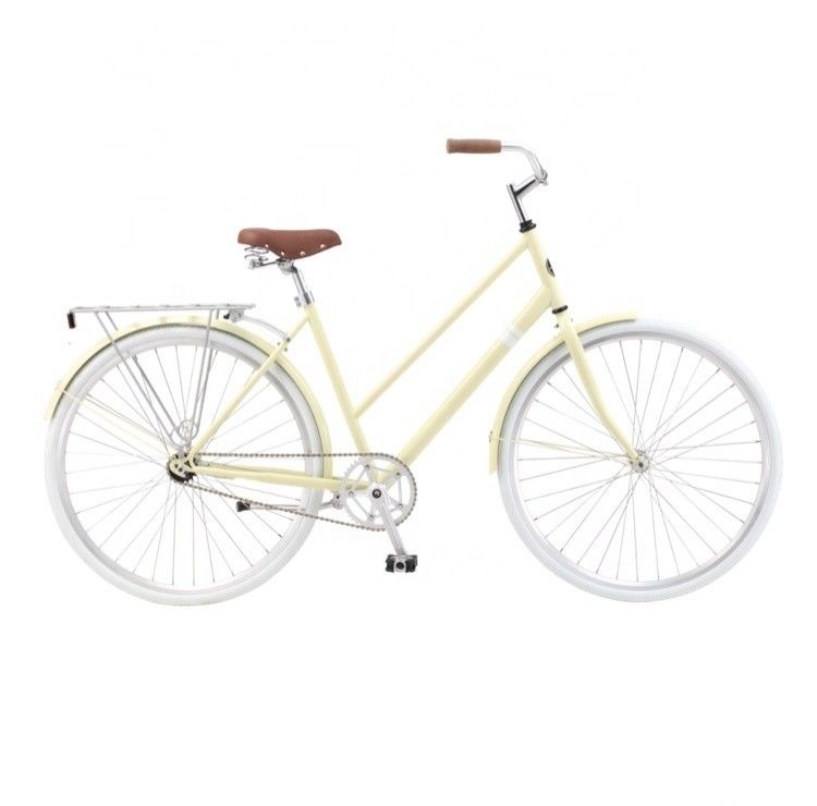 26&quot; Lady City Bike con Hi-Ten Steel Frame Coaster Brake Rear Rack e Opzioni OEM/ODM
