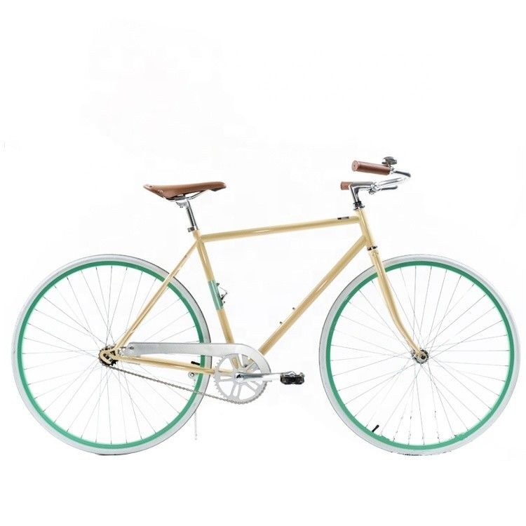 Cornice dura 1.8m Lunghezza CE Coaster Brake Single Speed City Bike ibrida per uomini adulti