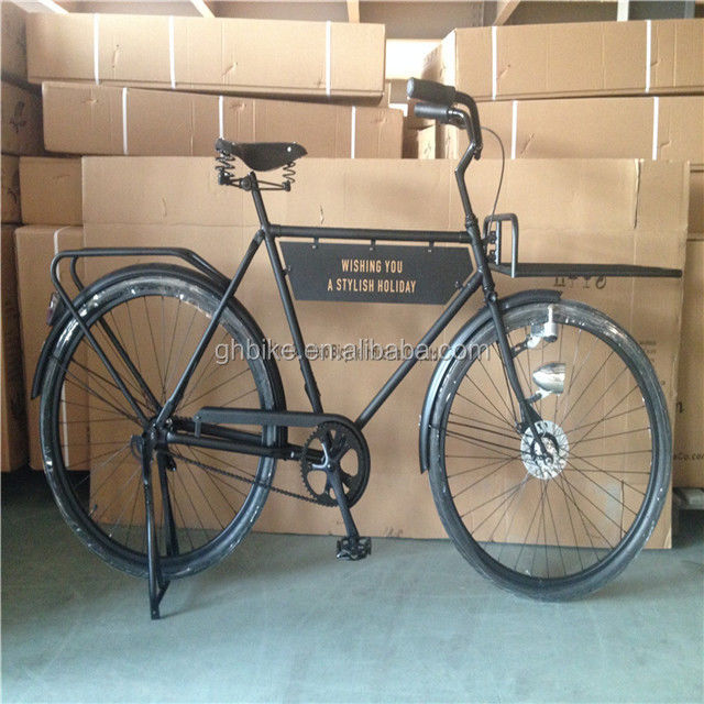 Quando Hub e cerchiera in alluminio dotata di single velocità Vintage stile retro bici da uomo