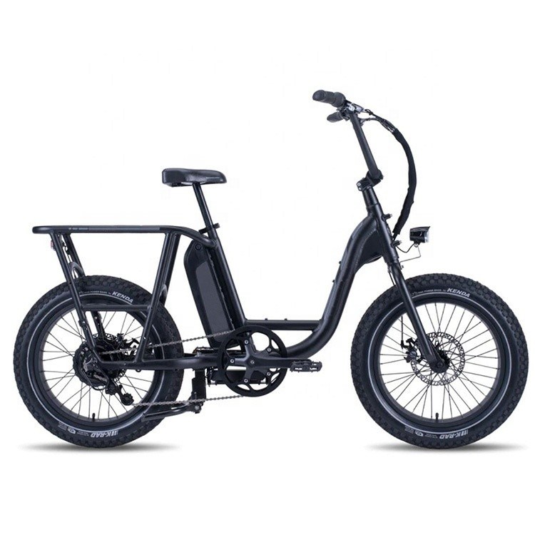 20" 7 velocità 50KM/H Bicicleta elettrica con motore posteriore da 48V 1000W e batteria al litio da 17AH
