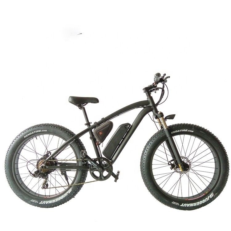 26&quot; 1000W 48V batteria al litio 14AH gomma elettrica grassa mountain bike con 7 marce