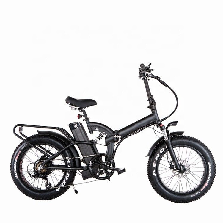 48V 21AH Full Suspension 1000W 20&quot; Bicicletta elettrica con freno a disco e motore a mozzo posteriore