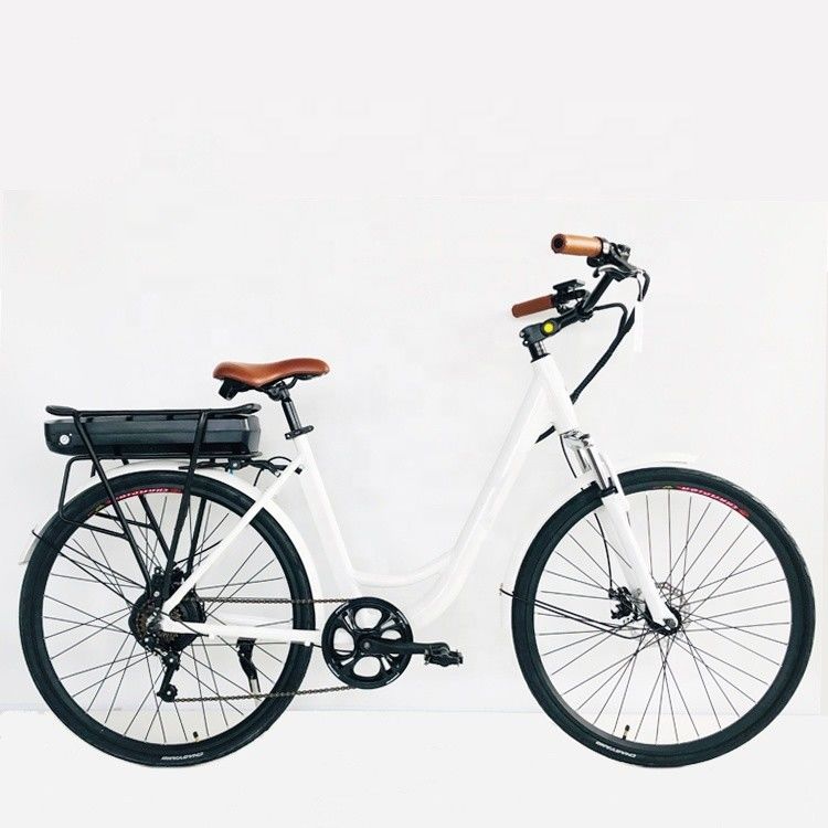 26&quot;*1.95 Kenda Pneumatico 28&quot; 36V350W 28KM/H 14AH Batteria al litio OEM/ODM EN15194 Bicycle elettrica per donne