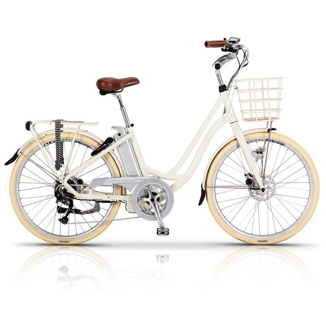 Velocità massima 45KM/h 48V500W 14AH 7 Velocità Disco di Aluminio Cornice Freno Biciclistica ibrida elettrica