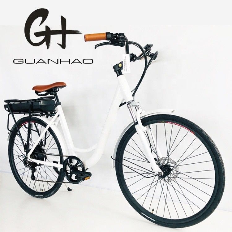 USA USD390 500W 48V 14AH Bicicletta elettrica donna con 7 marce e display LCD