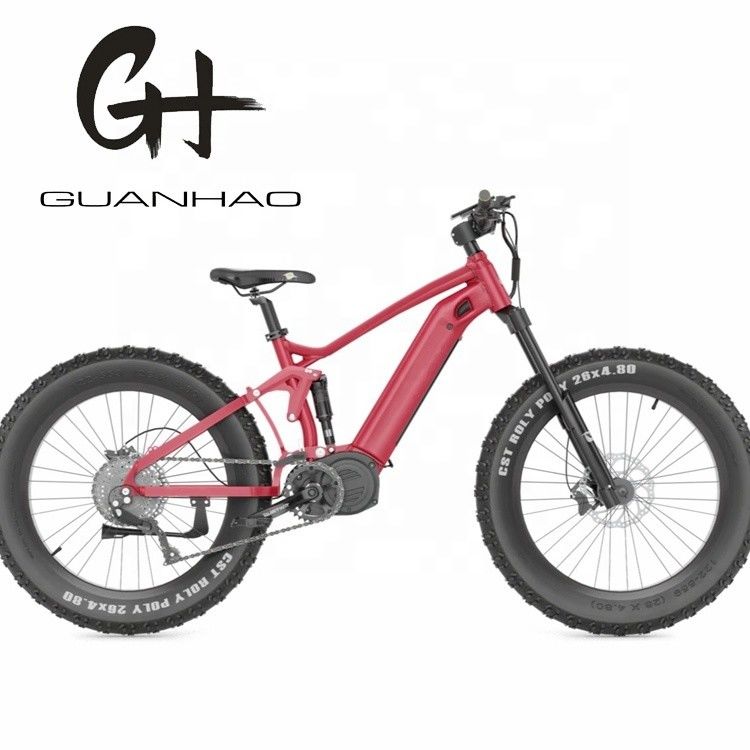 Batteria Down Tube 26 pollici Bafang M620 Motore medio 48V 750W 10.5AH CE 45KM/H Fat Tire EBIKE