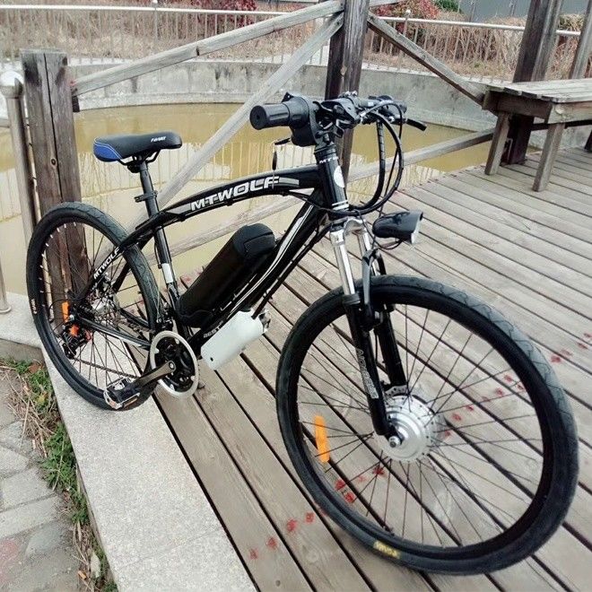 26&quot; Electric Mountain Bike con batteria da 6,8AH e motore anteriore da 24V 250W in Europa
