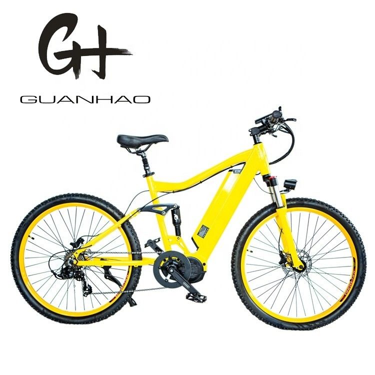 26&quot; 2.20 Electric Mountain Bike con telaio in lega di alluminio Full Suspension e Bafang BBS02 G510 1000W Mid Drive