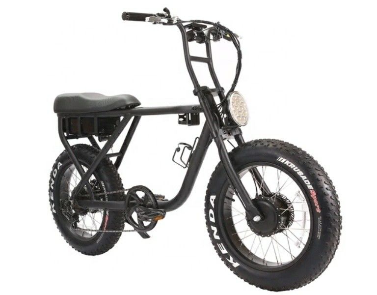 Elegante 20&quot; 48V 500W motore posteriore senza spazzole ruota 4,0 Fat Tire elettrico City Chopper Bike