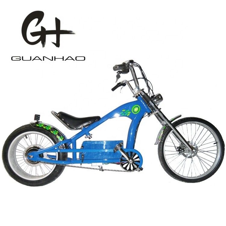 Sensore Smart Tipo 24-20 pollici USA OEM/ODM EN15194 48V 16AH 1000W Electric Chopper Bike