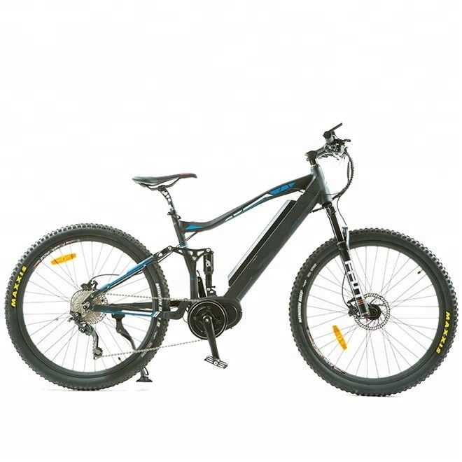 48V 1000W BAFANG Motor Power Legatura di alluminio Full Suspension MTB Electric Mountain Bike