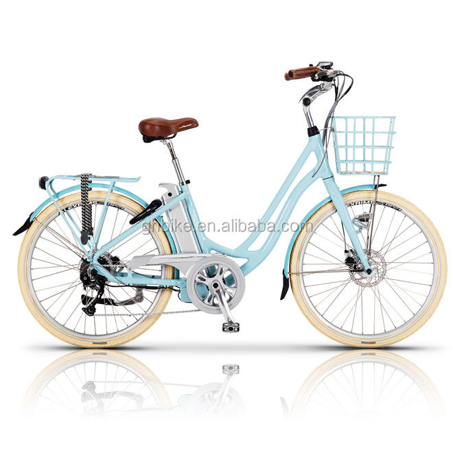 Ladies Beach Cruiser Vole Kensington Electric Bike con 48V di tensione e telaio in alluminio