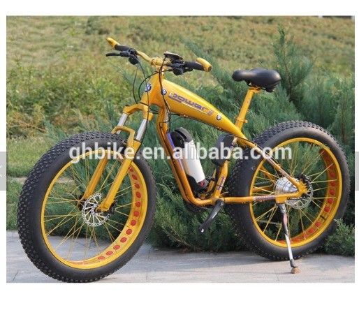 Voltaggio 48V 1000W pneumatici cinesi di neve ciclomotore E-Bike Perfetto per le attività all'aria aperta